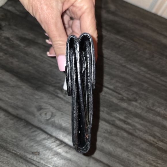 Celine Triomphe canvas and leather wallet - Picture 9 of 10